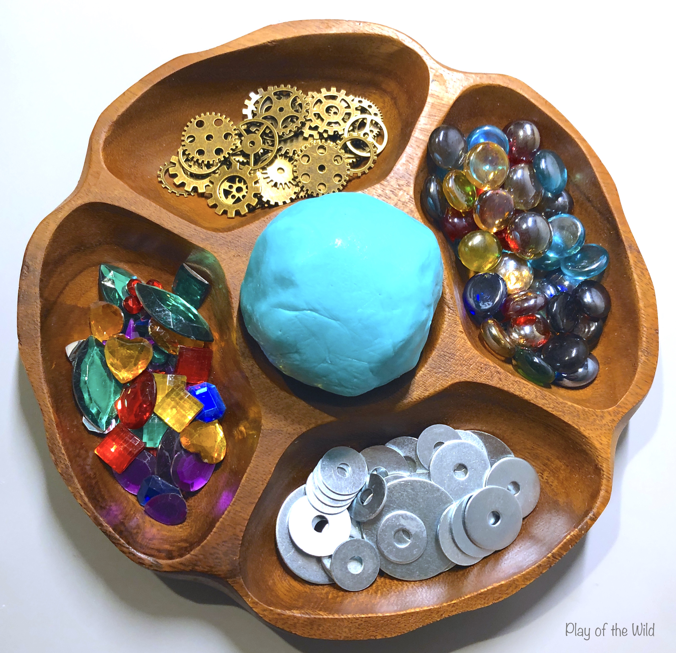 Homemade Playdough without Salt Play of the Wild