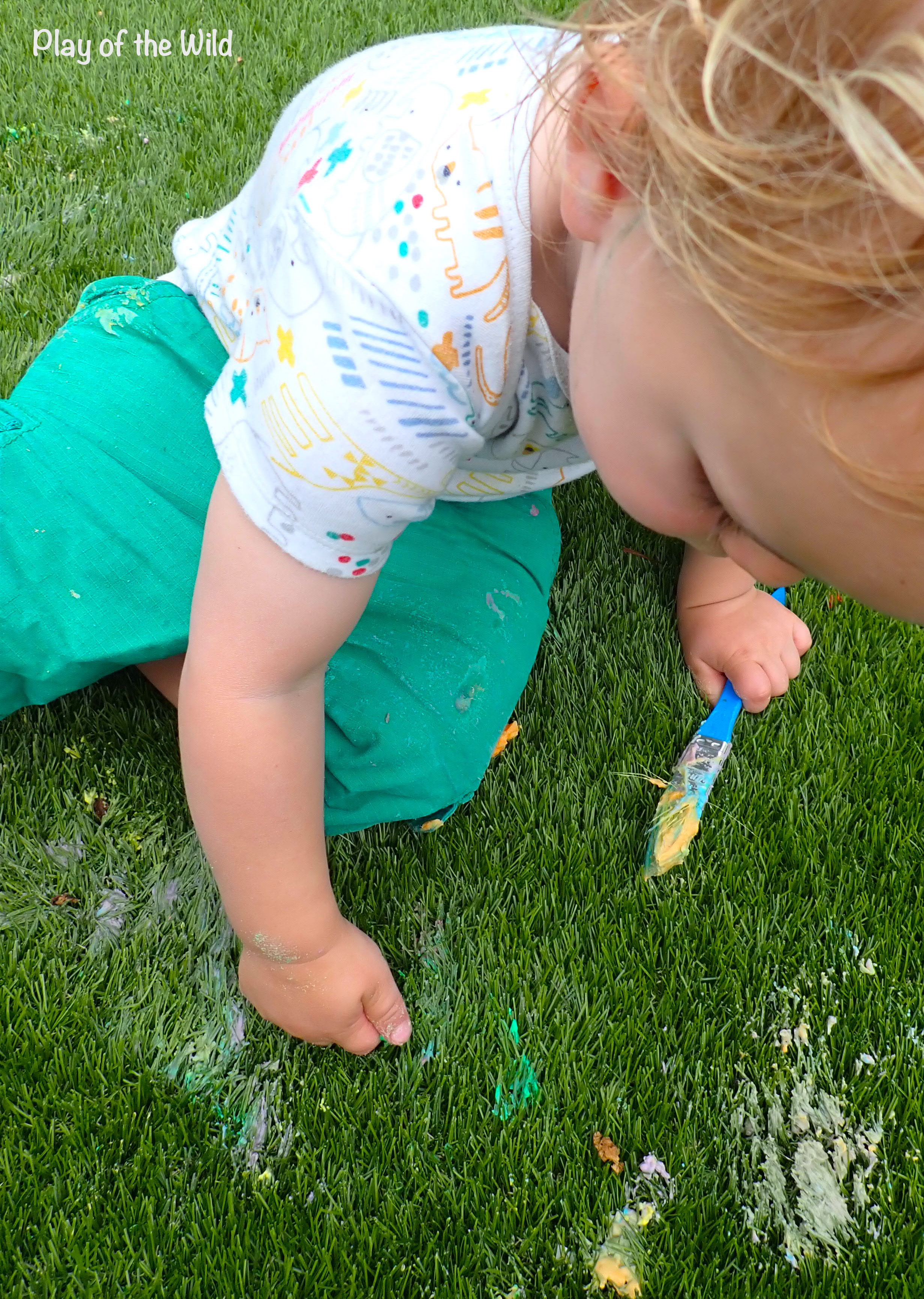 Corn Starch Paint Homemade Edible Paint! Play of the Wild